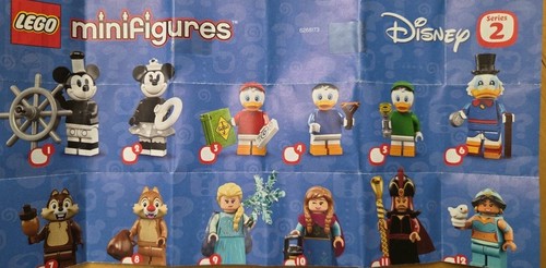 Lego Disney Minifigures Serie 2 Mickey und Minnie Maus + 2 Bpz - Bild 3 von 3