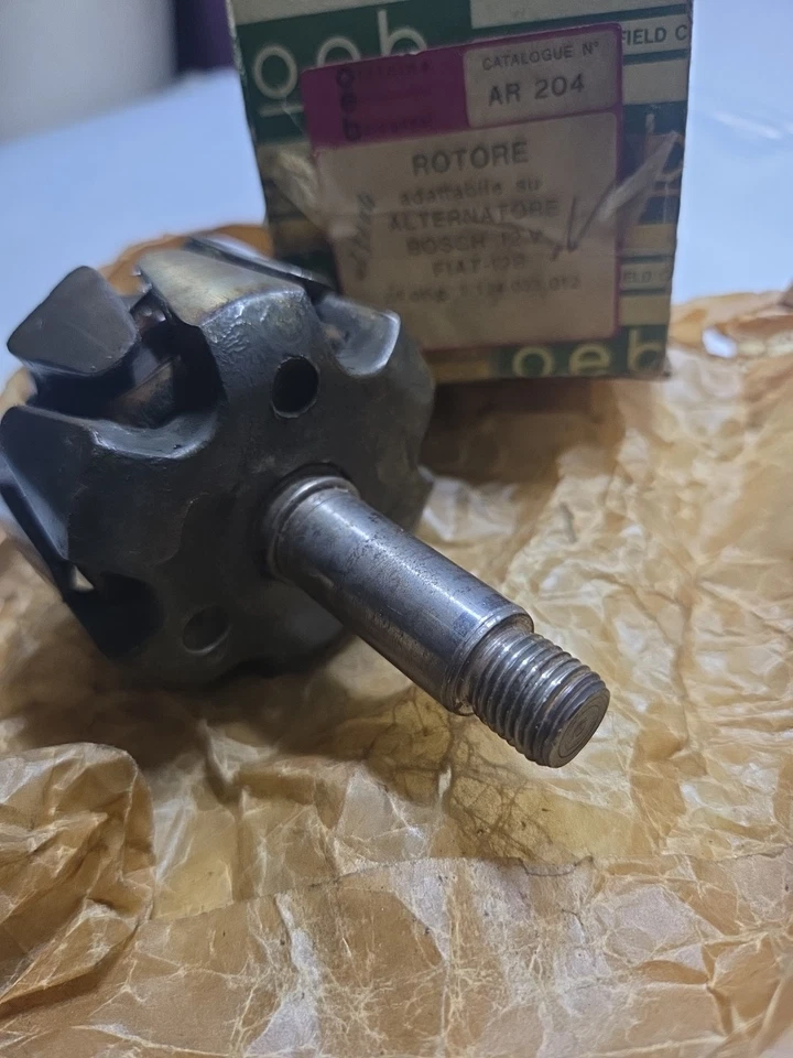 Rotor Alternator Fit Bosch 12V Fiat 128 Rif Orig 1124033012 - Image 3 of 4