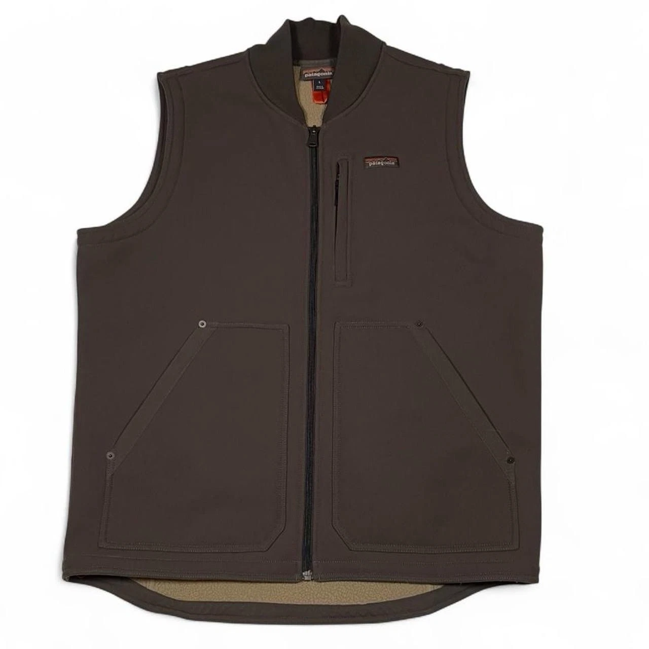 NWOT Patagonia Burly Man Vest in Brown Men’s Size L Outdoor Hike Hunt Camp 27770
Opens in a new wind