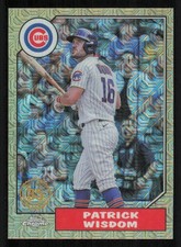 2022 Topps Update '87 Topps Silver Pack Chrome #T87C64 Patrick Wisdom