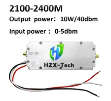 HZX-Tech 2100-2400MHZ 10W 40dbm  Wireless Signal Power amplifier Customizable