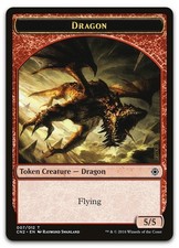 Dragon Token #7 (LP) Conspiracy Take the Crown CN2 Magic MTG