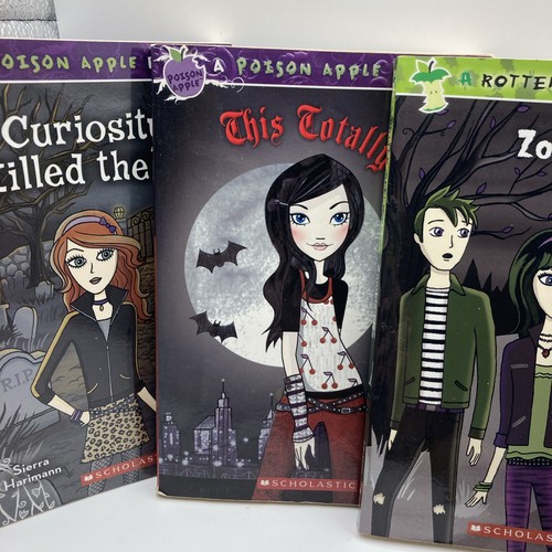 POISON APPLE LOT OF 5 Chapter Paperback Books Young Adult - Scholastic Drama - Picture 3 of 7