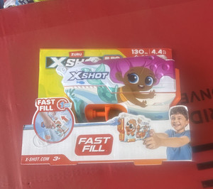 ZURU X-Shot Jr. Fast Fill Water Blaster 130 mL (4.4 fl oz) Ages 3+