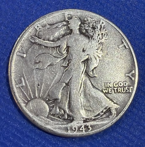 1943 Walking Liberty Silver Half Dollar
