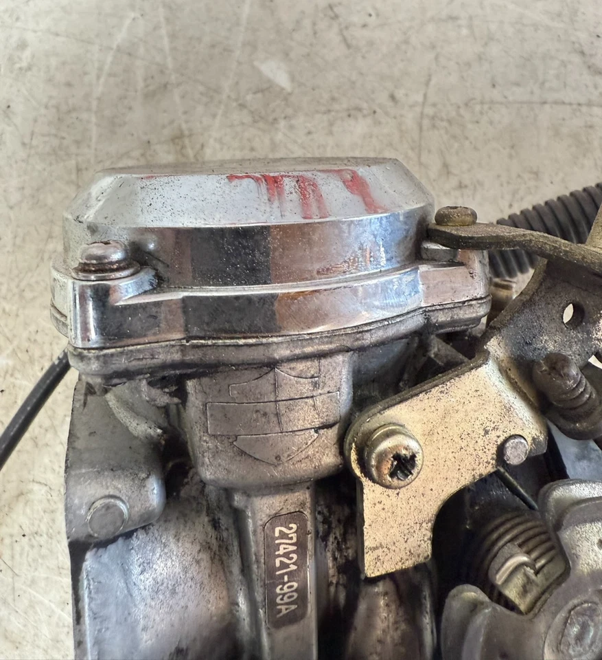 Carburador Harley Davidson Softail 1997 carburador carburador 27421-99A Foto 3 de 4