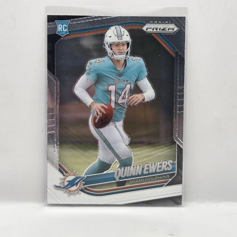 2025 Panini Prizm - Rookies Quinn Ewers #307 (RC) Miami Dolphins