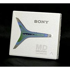  Used SONY MZ-E90-W MD Walkman   Tested Portable MiniDisc Player White