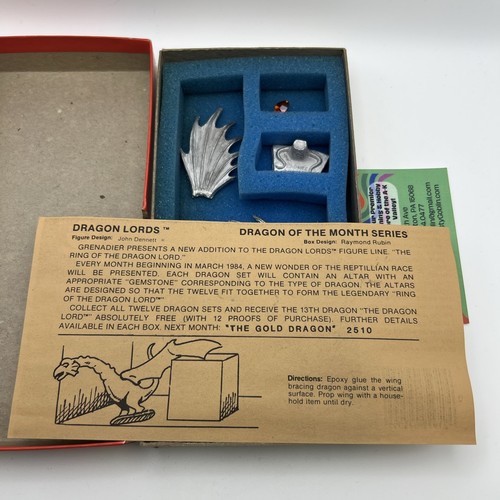 Dragon Lords Bronze Dragon Dnd Grenadier Models 2509 1984 Complete - Picture 13 of 24