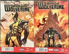 SAVAGE WOLVERINE #12, 13 NM 2013 Phil Jimenez Variant Cover (#12) Marvel Comics
