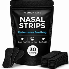 Nasal Strips - Nose Tape for Breathing, Snoring Sleeping 30 Count