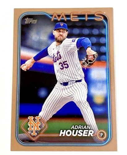 2024 Topps Update #US145 Adrian Houser Mets Gold /2024