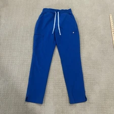 Figs Scrub Pants Tactical Women’s Small Blue With Drawstring