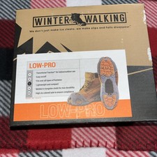 Winter Walking Low Pro Ice Cleats Size L NEW IN BOX