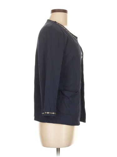 Rafaella Women Blue Cardigan M Petites - Picture 3 of 4
