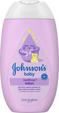 Johnson'S Moisturizing Bedtime Baby Lotion with Naturalcalm Essences to Soothe a