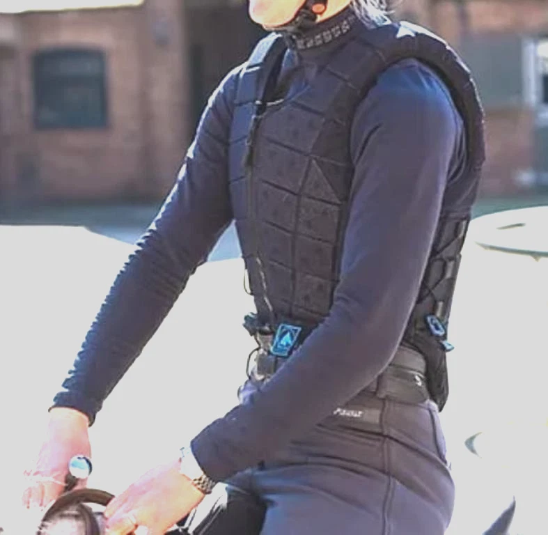 Protection Dorsale Racesafe Enfant Taille L – Gilet Noir, état Neuf, Sécurité équitation