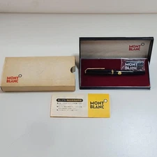 Vintage Mont Blanc Fountain Pen 221 14K Gold Nib 1970s Unused Condition