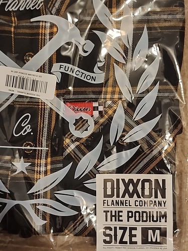 Dixxon Flannel Podium Flannel. Men’s Medium - New In Bag With Tags. - Picture 8 of 9
