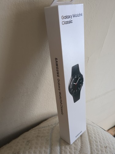 New Samsung Galaxy Watch4 Classic Stainless Steel Smartwatch 46mm SM-R890NZKAXAA - Zdjęcie 3 z 7