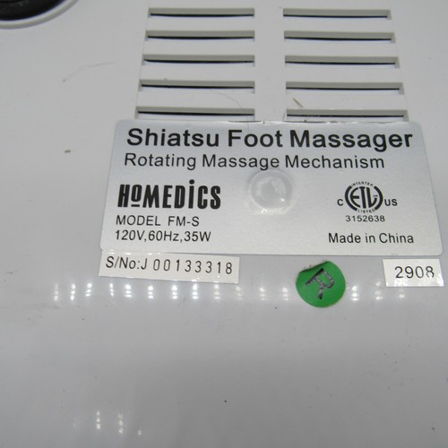 Homedics Shiatsu Rotating Foot Massager w/Heat Model FM-S WORKING NICE CONDITION - Picture 7 of 8