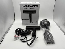 BaBylissPRO Nano Titanium Hair Dryer - BNTC9200MB - 1400W - Black
