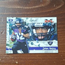 2001 Topps XFL John Avery Chicago Enforcers Promo Card P8 Football