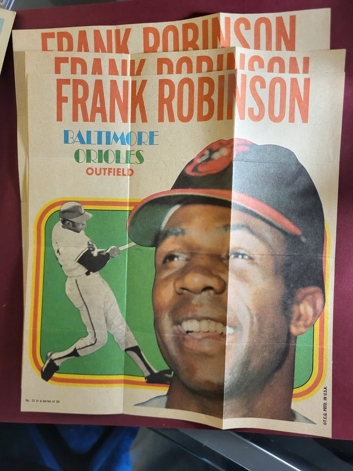 Vintage Baltimore Orioles 25item Dealer Lot 1964 Topps Giants Posters *MUST SEE* - Image 3 of 4