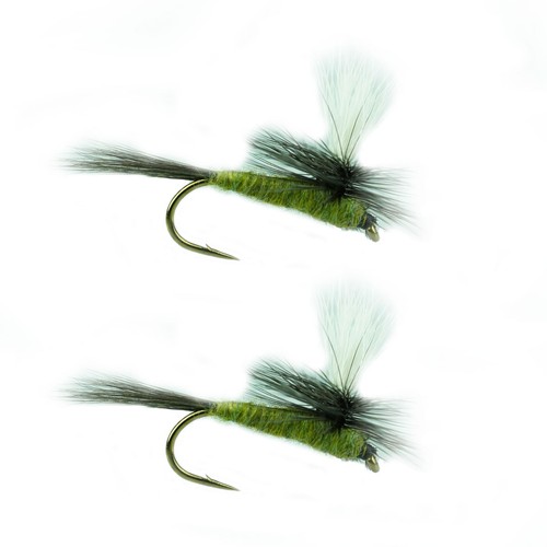 Umpqua Parachute Blue Olive 2 Pack 22