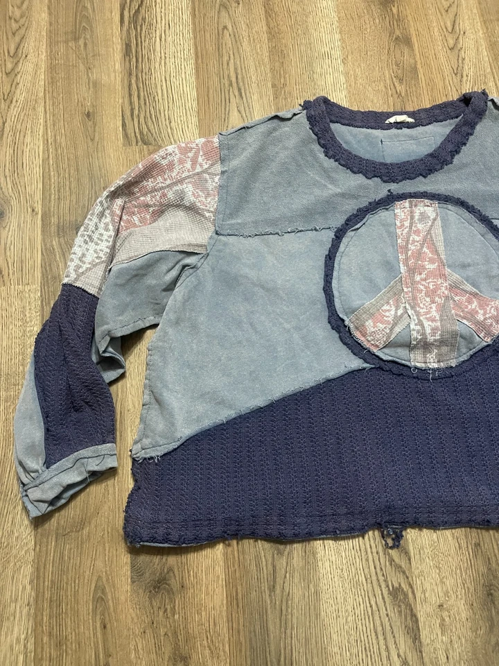 Suéter POL, Para Mujer Talla Mediana, Azul, Pullover, Manga Larga Foto 3 de 4