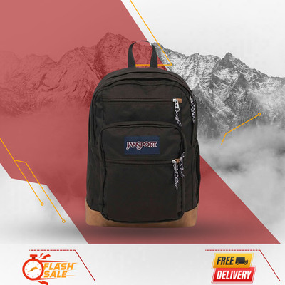 [BIG SALE] JanSport Cool Student Laptop Backpack X-Large Black JS0A2SDD008