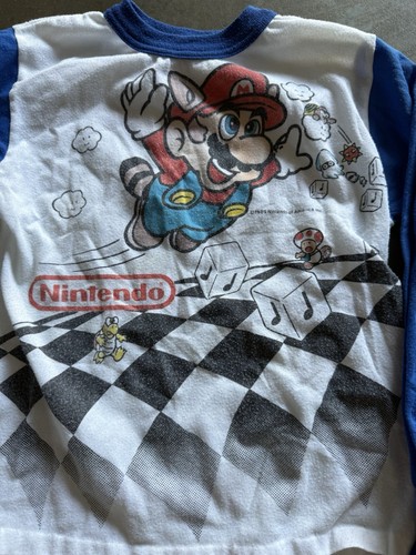 Vintage 1989 Super Mario 3 Nintendo Kids Shirt 12/14 - Picture 5 of 8
