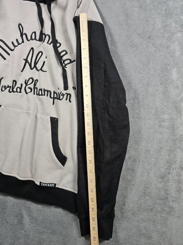 Superare x Muhammad Ali 3X's World Champ Hoodie Color Block Embroidered Medium - Picture 5 of 8