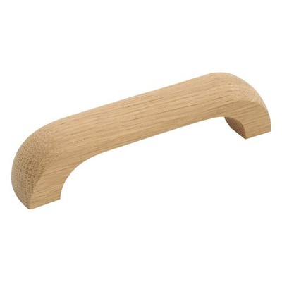 Hickory Hardware Natural Woodcraft 3 3/4'' (96mm) Ctr Wood Arch Pull P687-UW