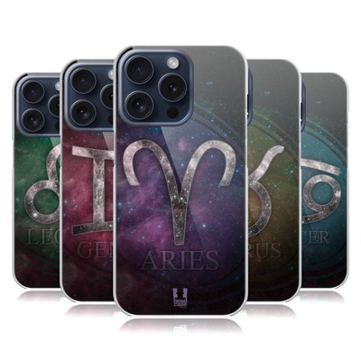 HEAD CASE DESIGNS NEBULA ZODIAC SYMBOLS HARD BACK CASE FOR APPLE iPHONE PHONES