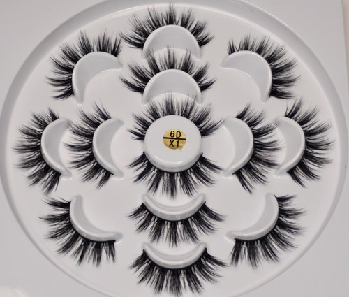 Merisdel Magnificent Eyelash Flower Book - 7 Pair Stylish Lashes - 15 STYLES - Picture 1 of 29