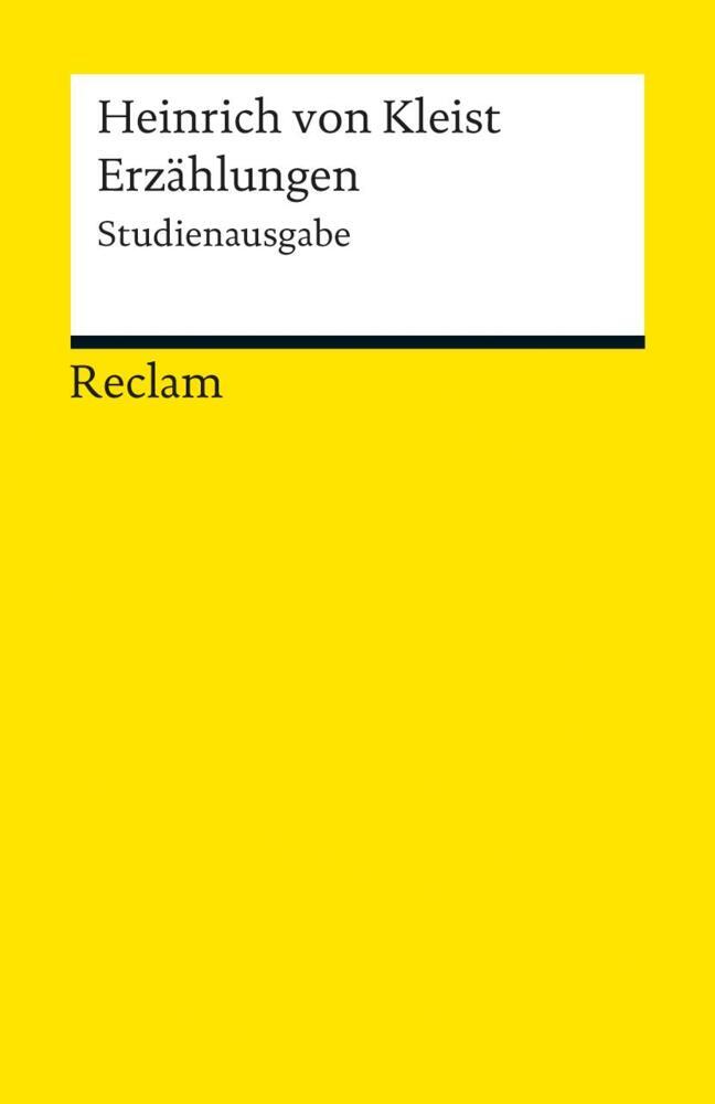 Thumbnail - Erzählungen - Heinrich Von Kleist - 9783150190609