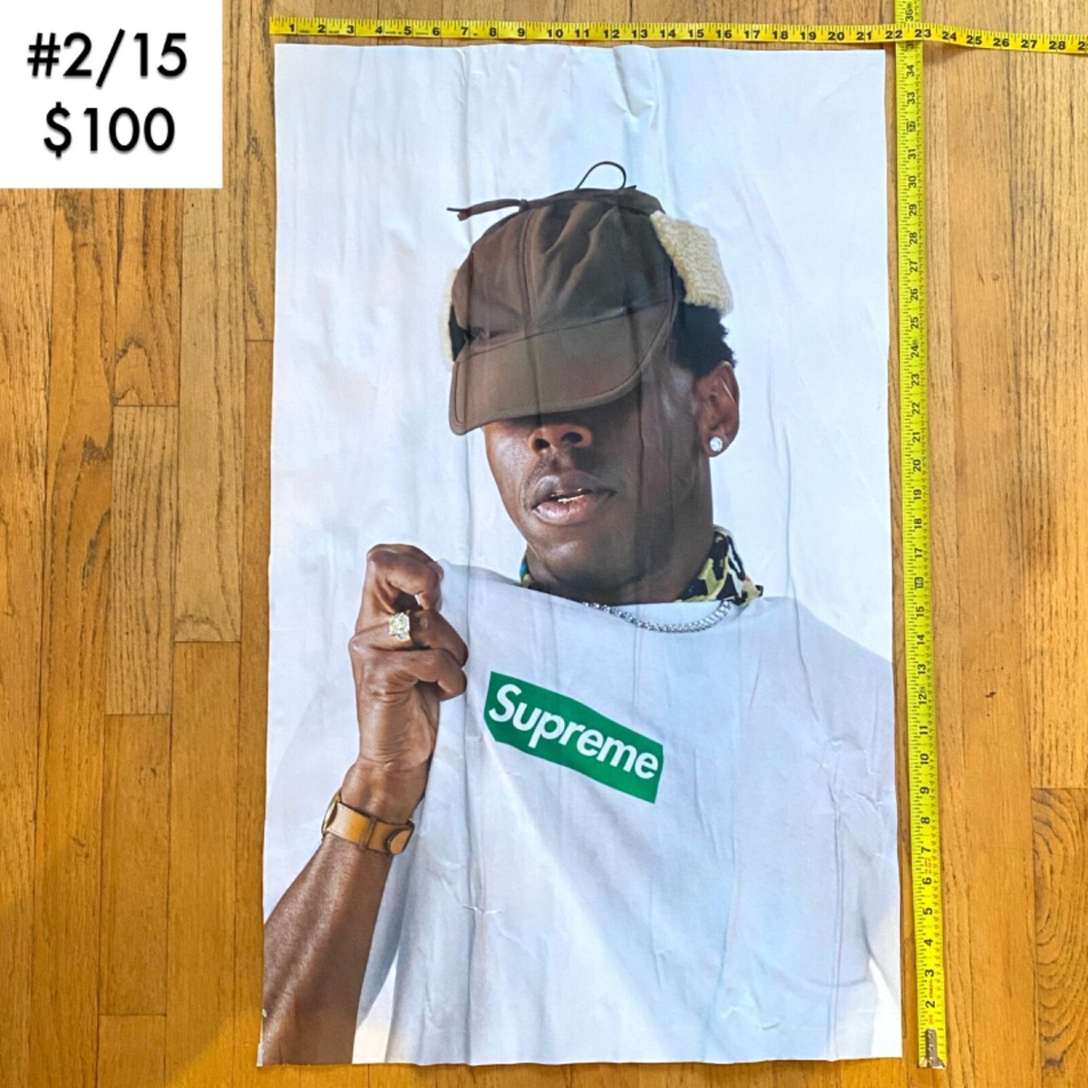 Supreme Tyler the Creator Box Logo Poster Chicago BOGO (FW24