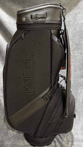 TUMI ALPHA 3 GOLF BAG BALLISTIC NYLON BLACK 5-SLOT BRAND NEW W/TAGS - Picture 15 of 19