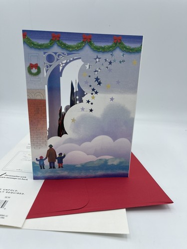"It's the Wonderful Time.." Hallmark Paper Wonder Boxed 3D Pop Up Weihnachtskarte - Bild 3 von 8