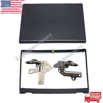 New For Dell Vostro 15 3510 3520 3525 Top Back Cover & Bezel Hinges Black 0DWRHJ