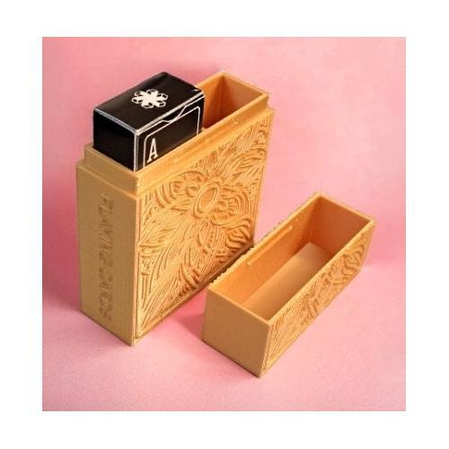 Playing Card Protector Box Hard Plastic Durable Stylish Portable Case - Picture 5 of 7