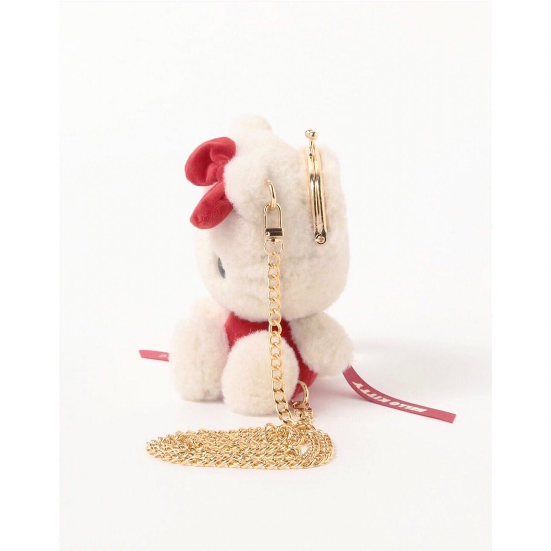 HELLO KITTY BEAMS COUTURE Collaboration Stuffed toy pochette red New Sanrio