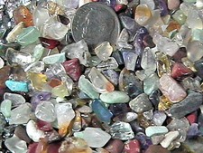 Mixed Gemstone Embellishment UNDRILLED Small Chips 50g 1.75 oz