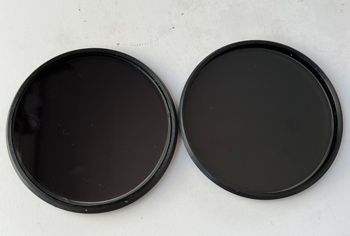 Lentes de policarbonato negro Outsert para máscara de gas SAS FM12, cosplay, ... - Imagen 4 de 5