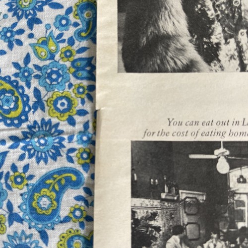 Vintage 1975 Pan Am Airlines Print Ad - Bild 9 von 9