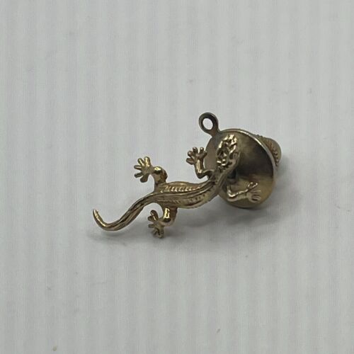 Vintage Anson 14K Solid Gold Lizard Lapel Tie Tack Pin. #13 - Picture 2 of 4
