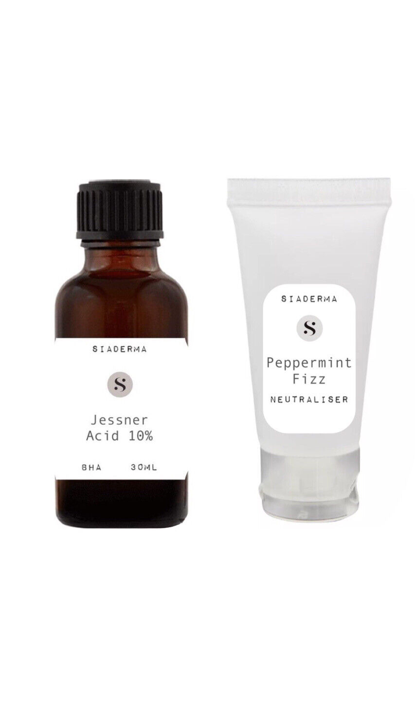 Jessner's Acid 10% Jessner Face Facial Peel FREE 50ml Neutraliser!