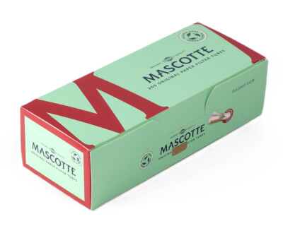 10 Boxes MASCOTTE Filter Sleeves 200 Regular, with Paper Filters