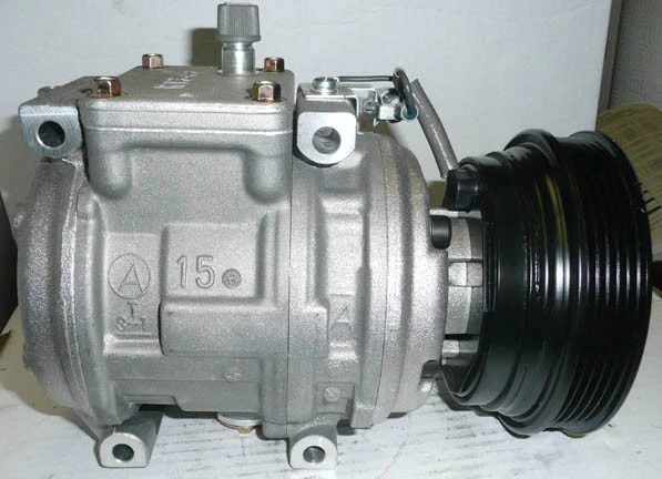 AC Compressor OEM Denso 10PA15L fits Toyota RAV4 QR - Image 3 of 4
